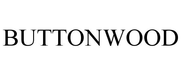 Trademark Logo BUTTONWOOD