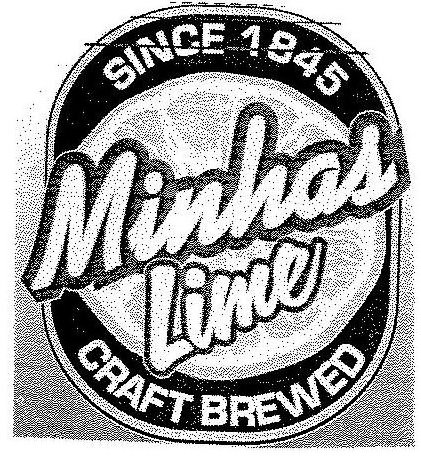  MINHAS LIME SINCE 1845 CRAFT BREWED