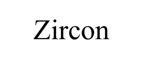 Trademark Logo ZIRCON