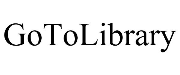 Trademark Logo GOTOLIBRARY