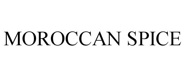 Trademark Logo MOROCCAN SPICE