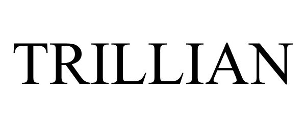 Trademark Logo TRILLIAN