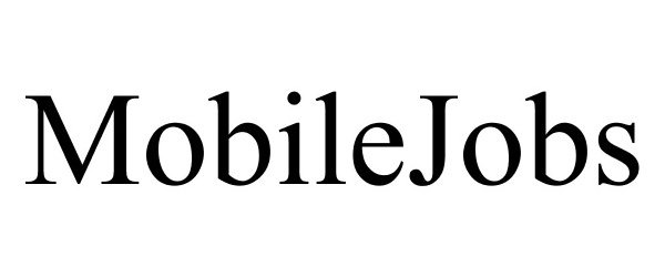 Trademark Logo MOBILEJOBS