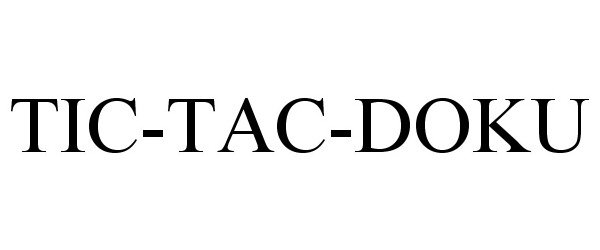  TIC-TAC-DOKU