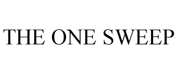 Trademark Logo THE ONE SWEEP