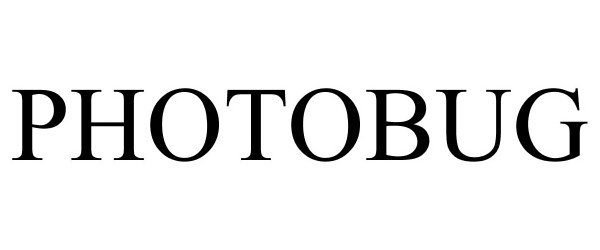 Trademark Logo PHOTOBUG