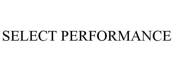  SELECT PERFORMANCE