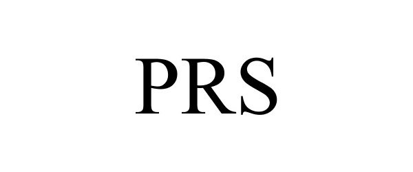 Trademark Logo PRS