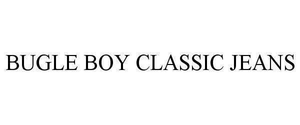  BUGLE BOY CLASSIC JEANS