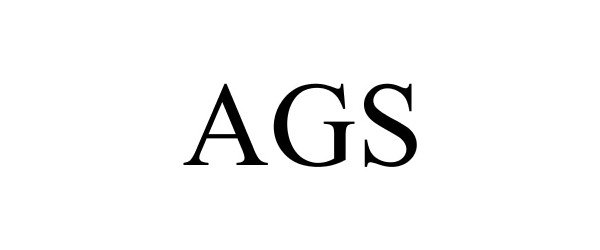 Trademark Logo AGS
