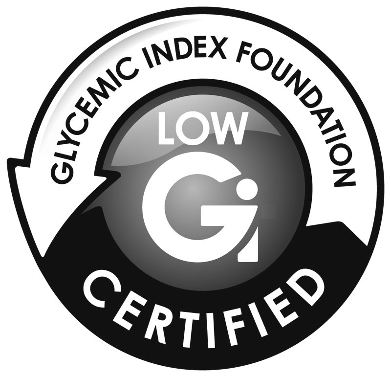  LOW GI GLYCEMIC INDEX FOUNDATION CERTIFIED
