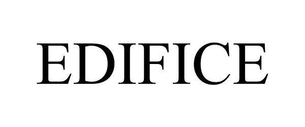 Trademark Logo EDIFICE