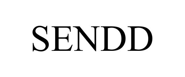 Trademark Logo SENDD