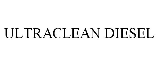 Trademark Logo ULTRACLEAN DIESEL
