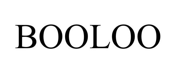 Trademark Logo BOOLOO