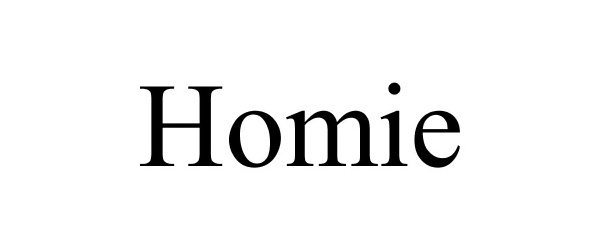 Trademark Logo HOMIE