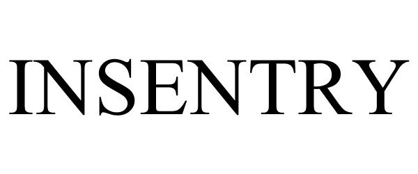Trademark Logo INSENTRY