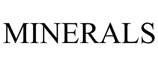 Trademark Logo MINERALS
