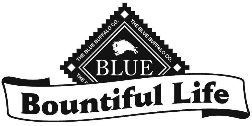Trademark Logo THE BLUE BUFFALO COMPANY BLUE BOUNTIFUL LIFE