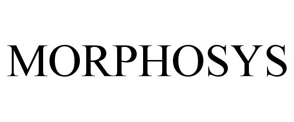  MORPHOSYS