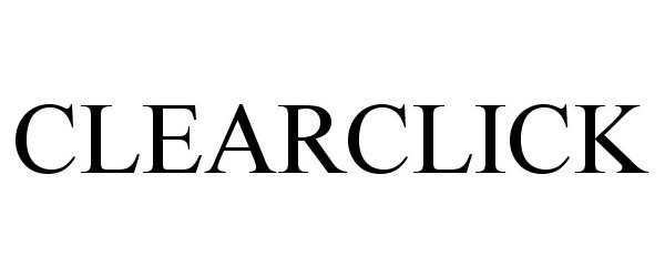 Trademark Logo CLEARCLICK