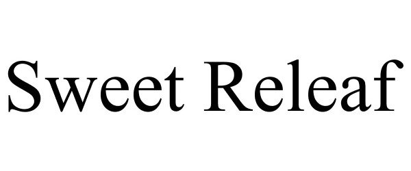 Trademark Logo SWEET RELEAF