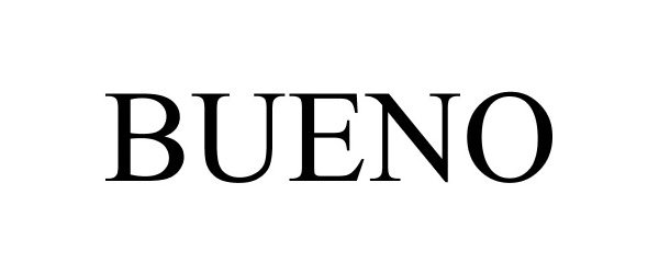 Trademark Logo BUENO