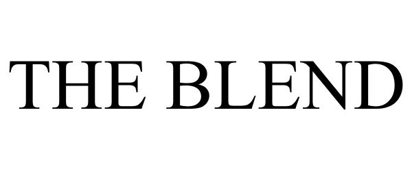 Trademark Logo THE BLEND