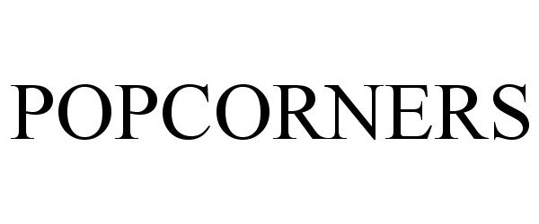 Trademark Logo POPCORNERS