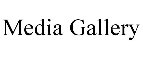 Trademark Logo MEDIA GALLERY
