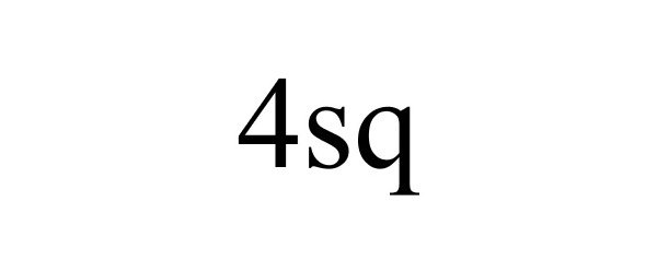 Trademark Logo 4SQ