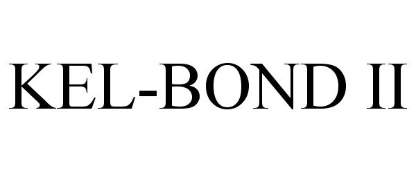 Trademark Logo KEL-BOND II