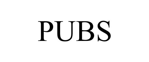Trademark Logo PUBS