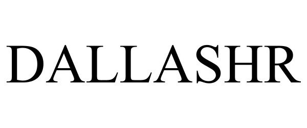 Trademark Logo DALLASHR
