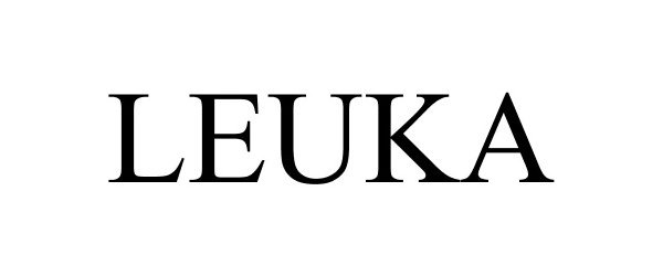 Trademark Logo LEUKA