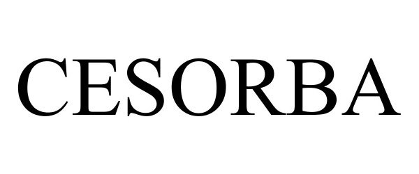 Trademark Logo CESORBA