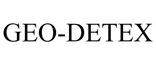 Trademark Logo GEO-DETEX