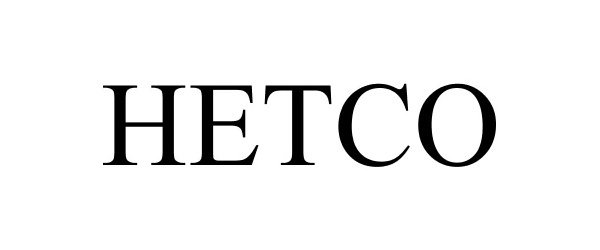 Trademark Logo HETCO