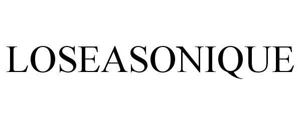 Trademark Logo LOSEASONIQUE