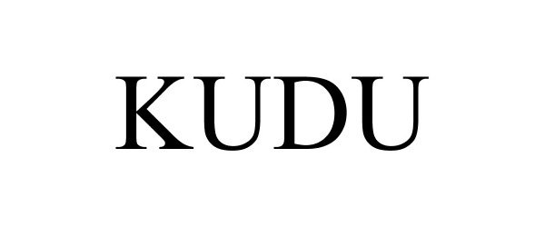 Trademark Logo KUDU