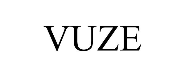 Trademark Logo VUZE
