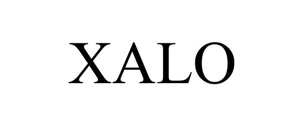 Trademark Logo XALO