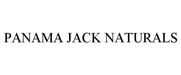 Trademark Logo PANAMA JACK NATURALS