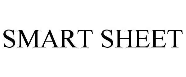 Trademark Logo SMART SHEET