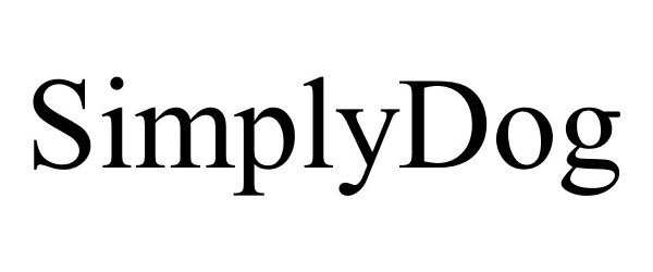 Trademark Logo SIMPLYDOG
