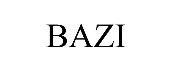 Trademark Logo BAZI
