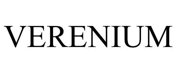 Trademark Logo VERENIUM