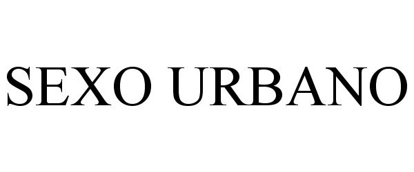  SEXO URBANO