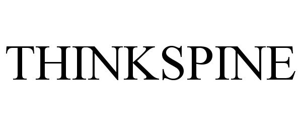 Trademark Logo THINKSPINE