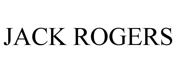 Trademark Logo JACK ROGERS